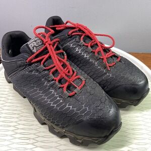 Timberland‎ Pro Men's Anti Fatigue Work Shoes Black&Red Safety Alloy Toe Sz. 13M